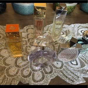 6 luxury perfumes. $45 each.